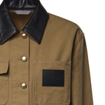 Giacca Workwear cropped in cotone A0029P TRP159501 BALENCIAGA 