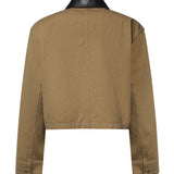 Giacca Workwear cropped in cotone A0029P TRP159501 BALENCIAGA 