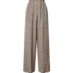 Pantaloni Monogram in crêpe di seta A002AB TUL729364 BALENCIAGA 