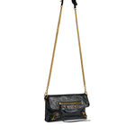 Pochette con catena Le City in pelle A006QB 2ACR61000 BALENCIAGA 