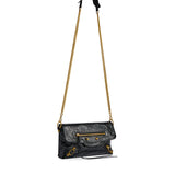 Pochette con catena Le City in pelle A006QB 2ACR61000 BALENCIAGA 