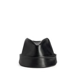 Berretto in pelle A00919 4G9B51000 BALENCIAGA 
