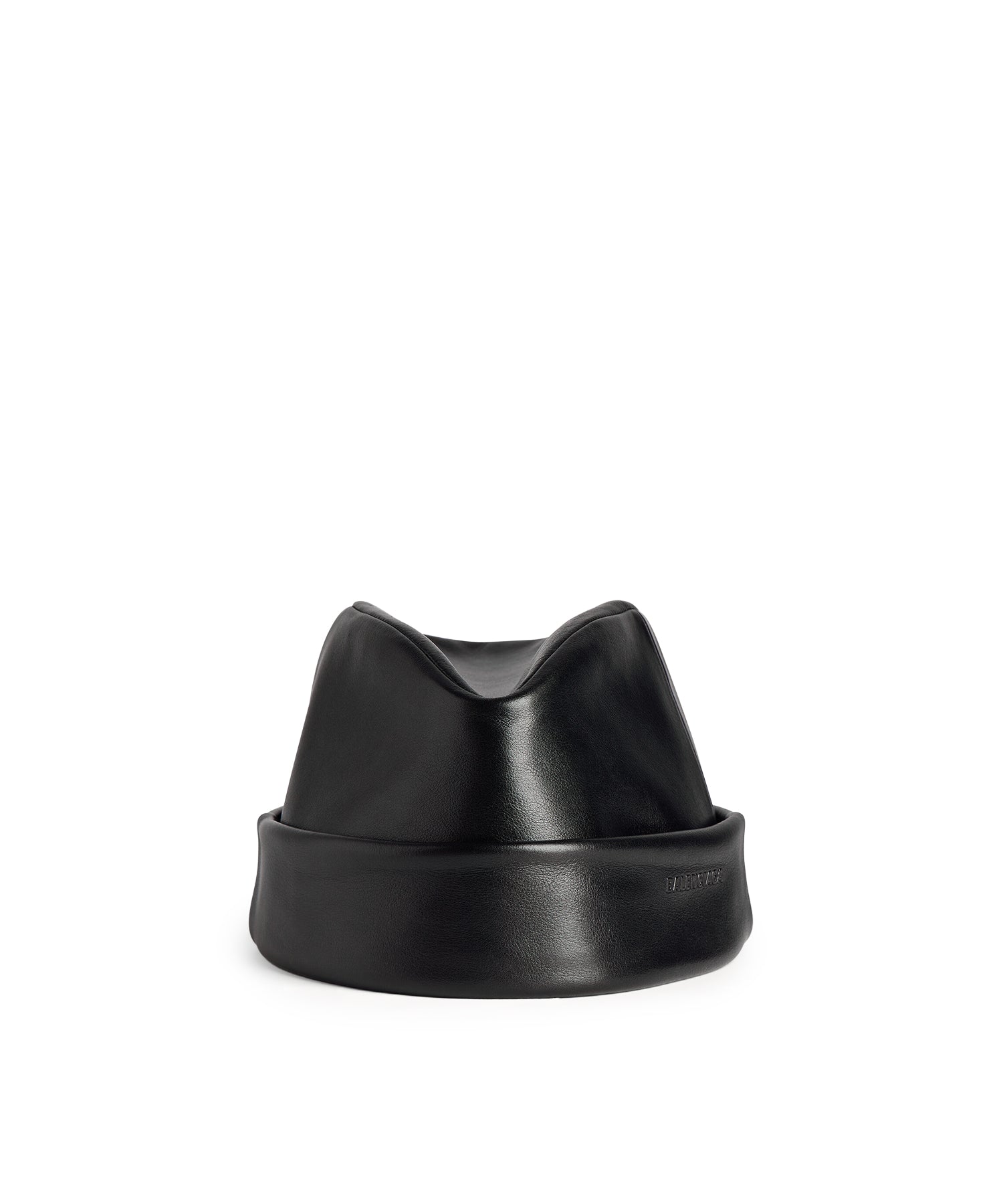 Berretto in pelle A00919 4G9B51000 BALENCIAGA 