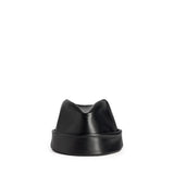 Berretto in pelle A00919 4G9B51000 BALENCIAGA 