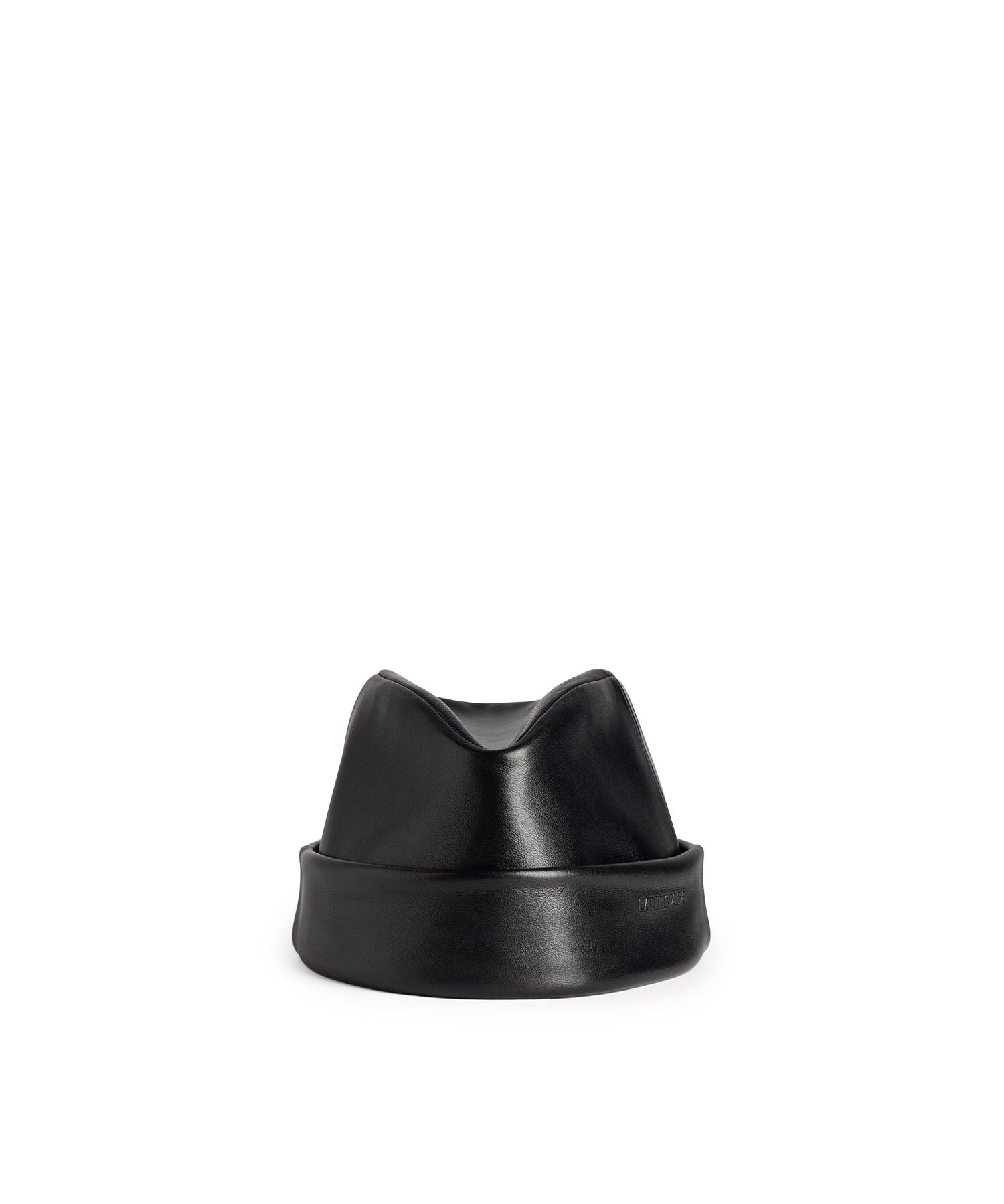 Berretto in pelle A00919 4G9B51000 BALENCIAGA 