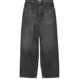 Jeans baggy con pieghe in denim A0097B TUW561227 BALENCIAGA 