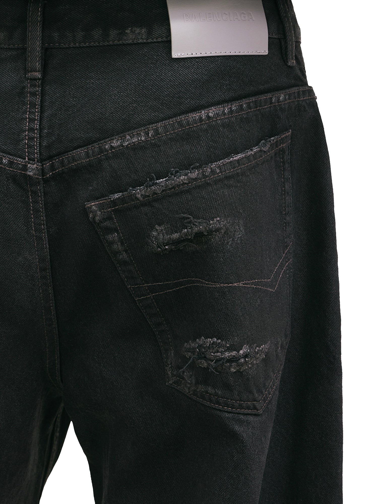 Jeans Incurvati in denim A0099C TBP478975 BALENCIAGA 