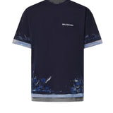 T-shirt con logo in cotone A009CW TUVJ78065 BALENCIAGA 