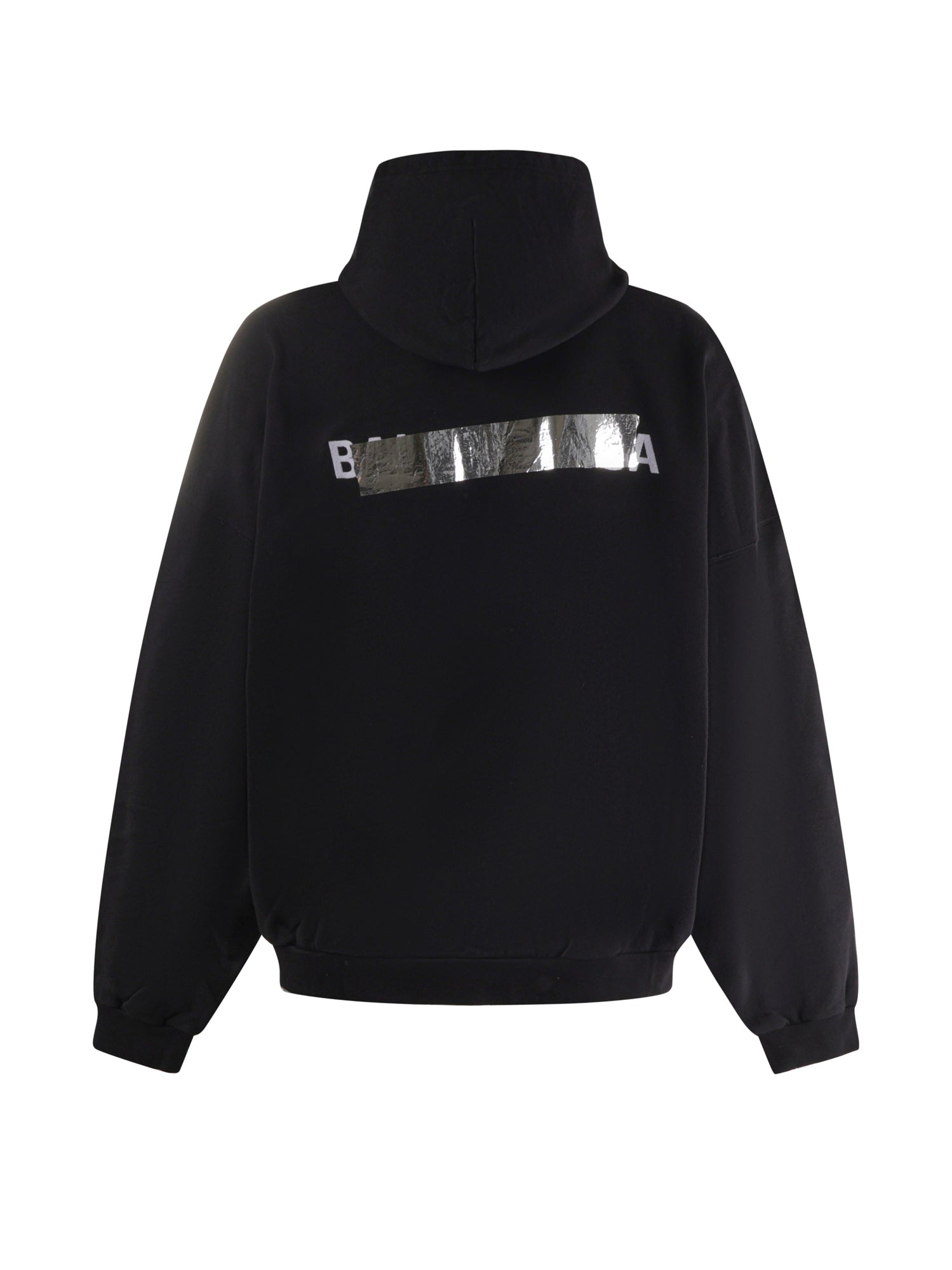 Felpa con zip Silver Tape Balenciaga Back in pile dry A009EA TVVE31000 BALENCIAGA 