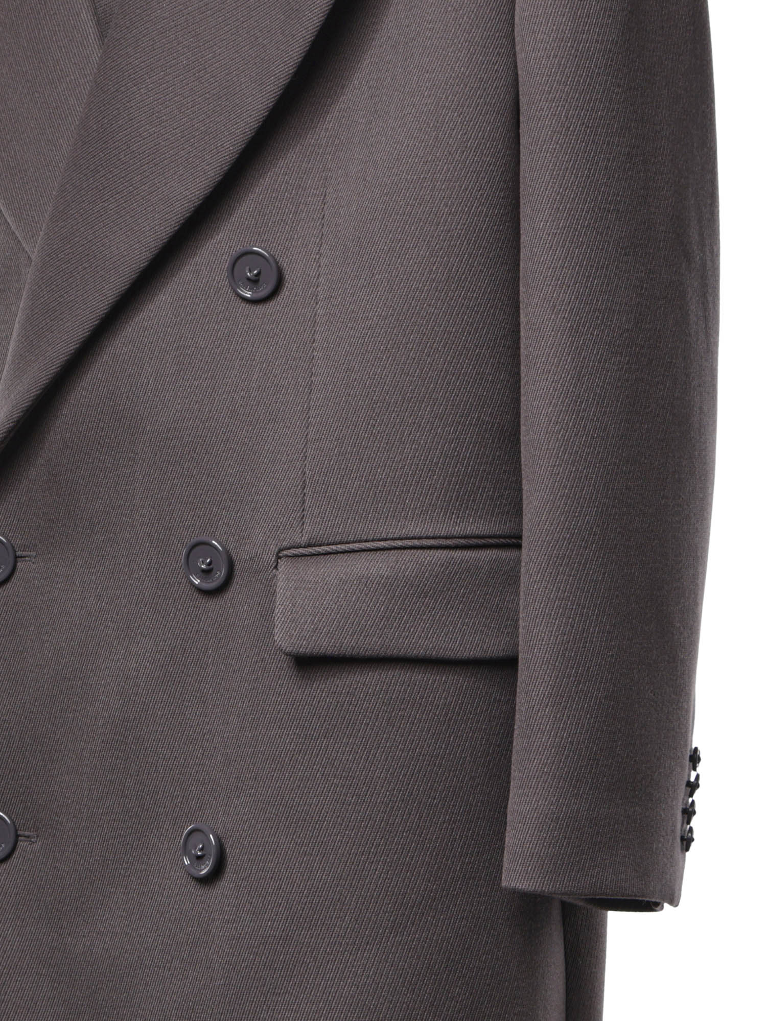 Cappotto sartoriale con cappuccio in lana A009I7 TUT151301 BALENCIAGA 