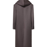 Cappotto sartoriale con cappuccio in lana A009I7 TUT151301 BALENCIAGA 