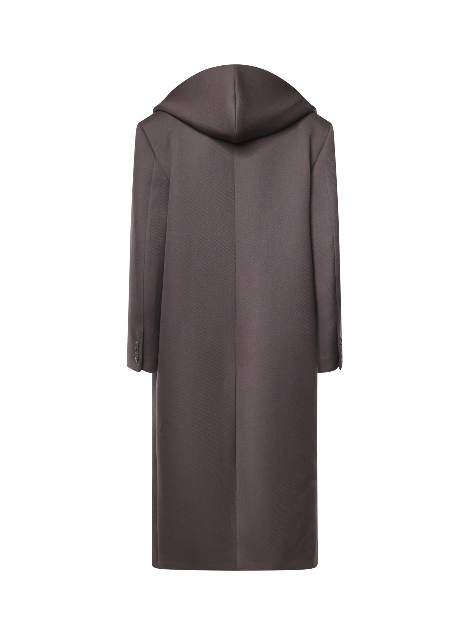 Cappotto sartoriale con cappuccio in lana A009I7 TUT151301 BALENCIAGA 