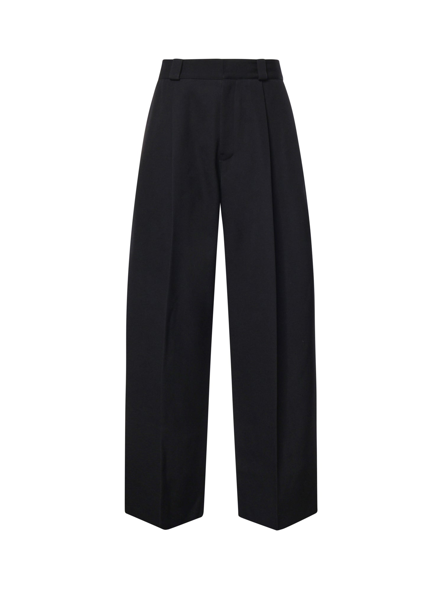 Pantaloni Incurvati in twill di lana A009JY TSU221000 BALENCIAGA 