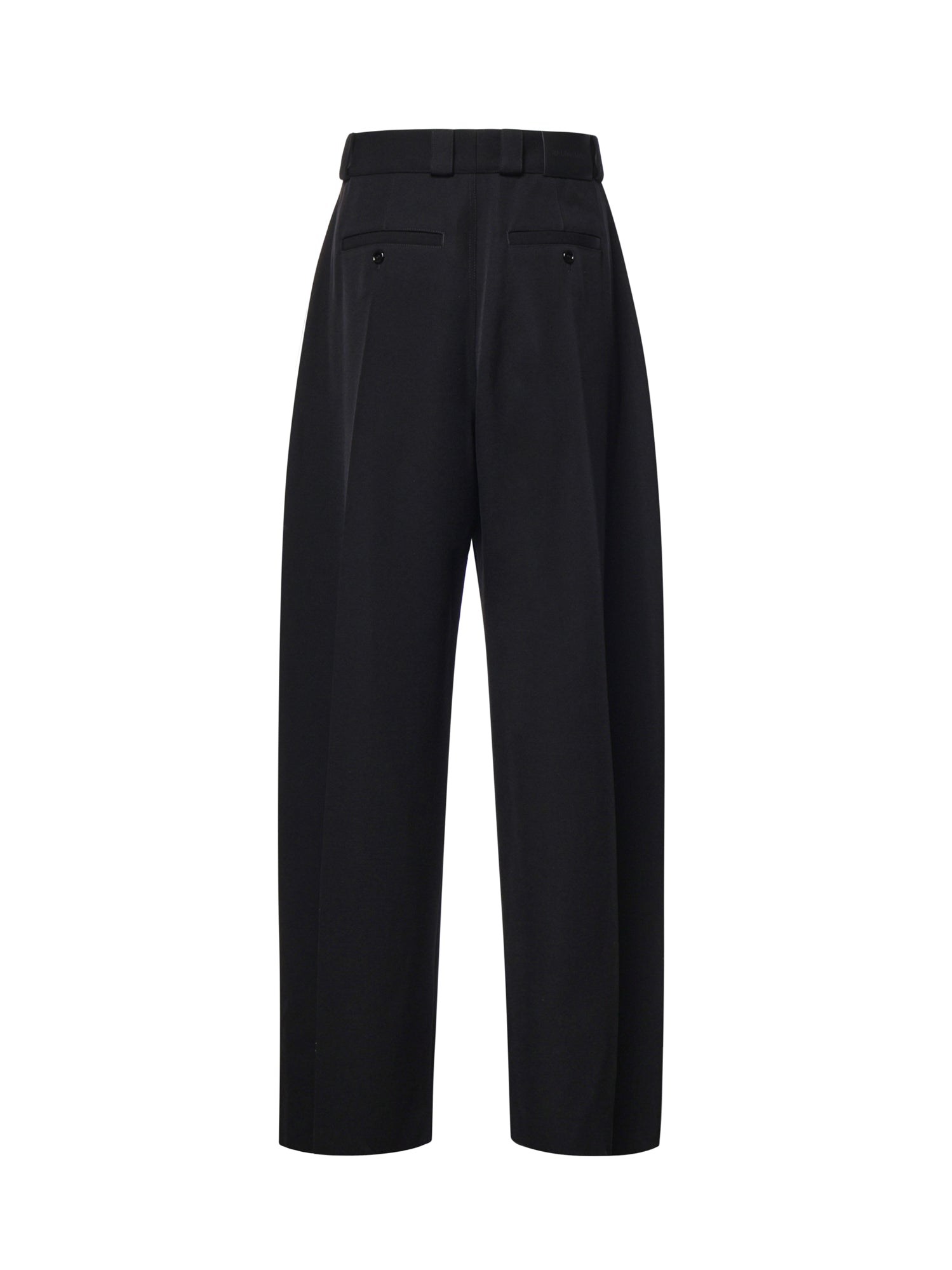 Pantaloni Incurvati in twill di lana A009JY TSU221000 BALENCIAGA 