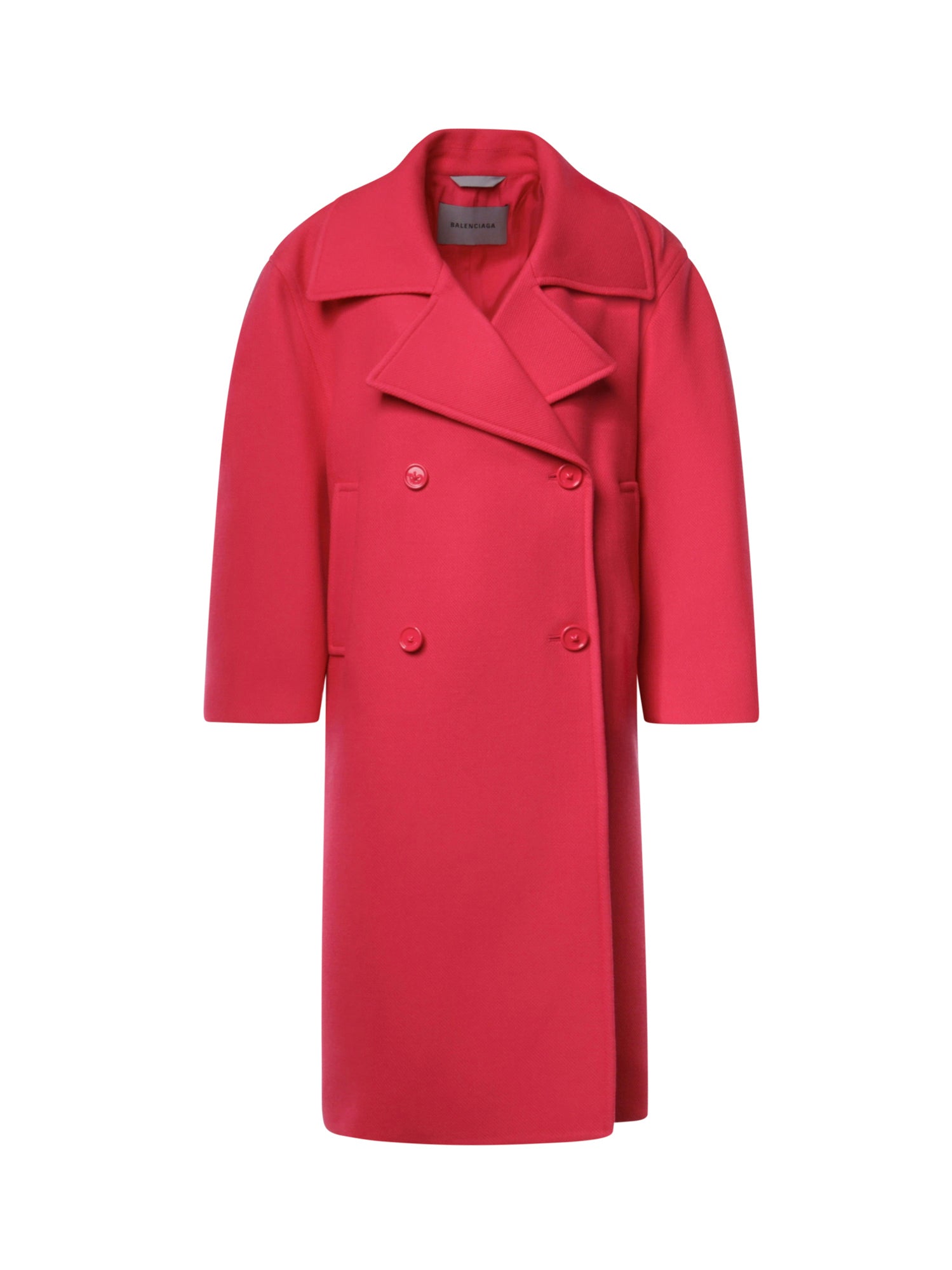Cappotto Cocoon lungo in lana A009LV TUU165630 BALENCIAGA 