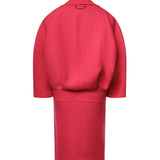 Cappotto Cocoon lungo in lana A009LV TUU165630 BALENCIAGA 