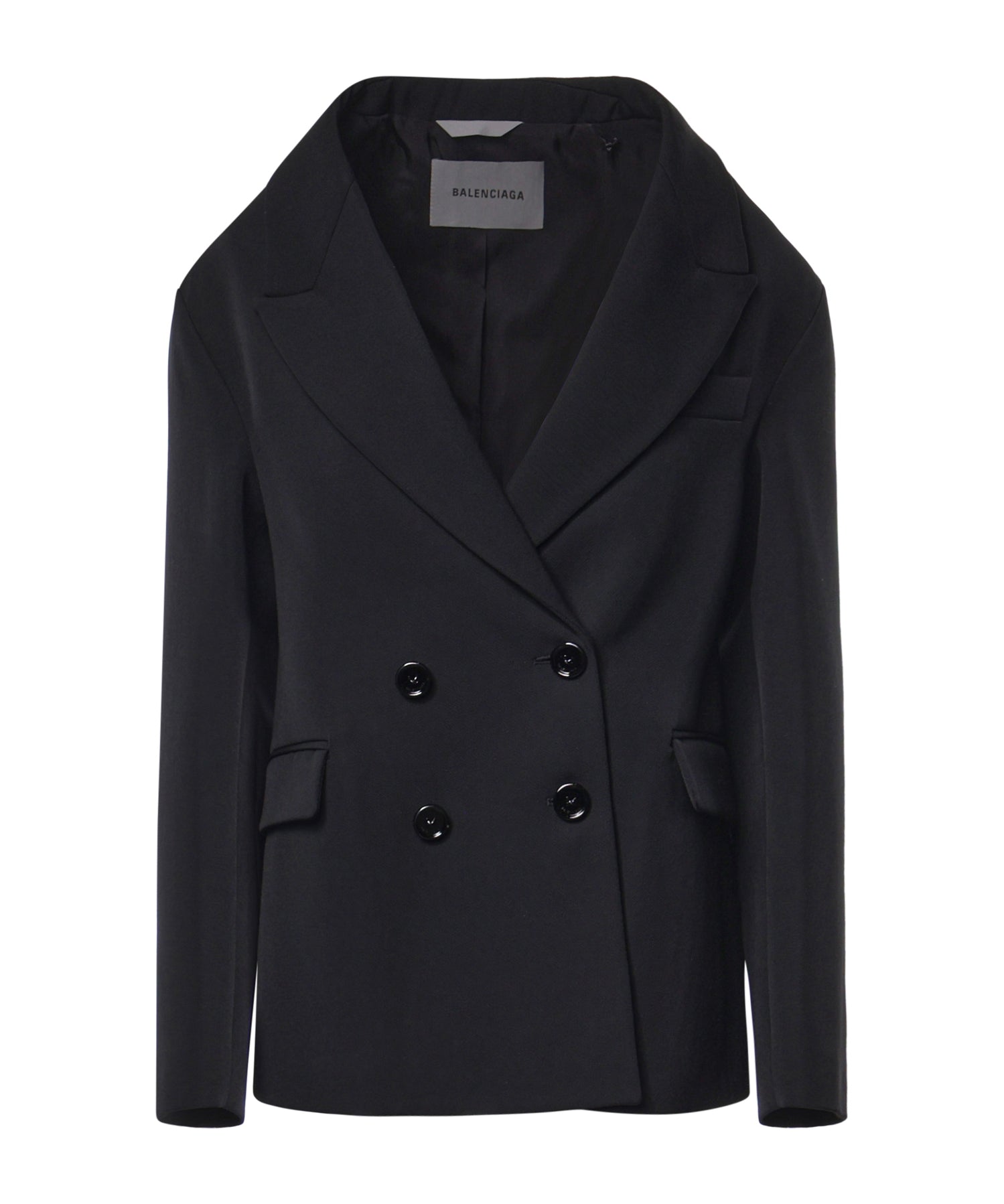 Giacca Stola in lana A009M7 TSU221000 BALENCIAGA 