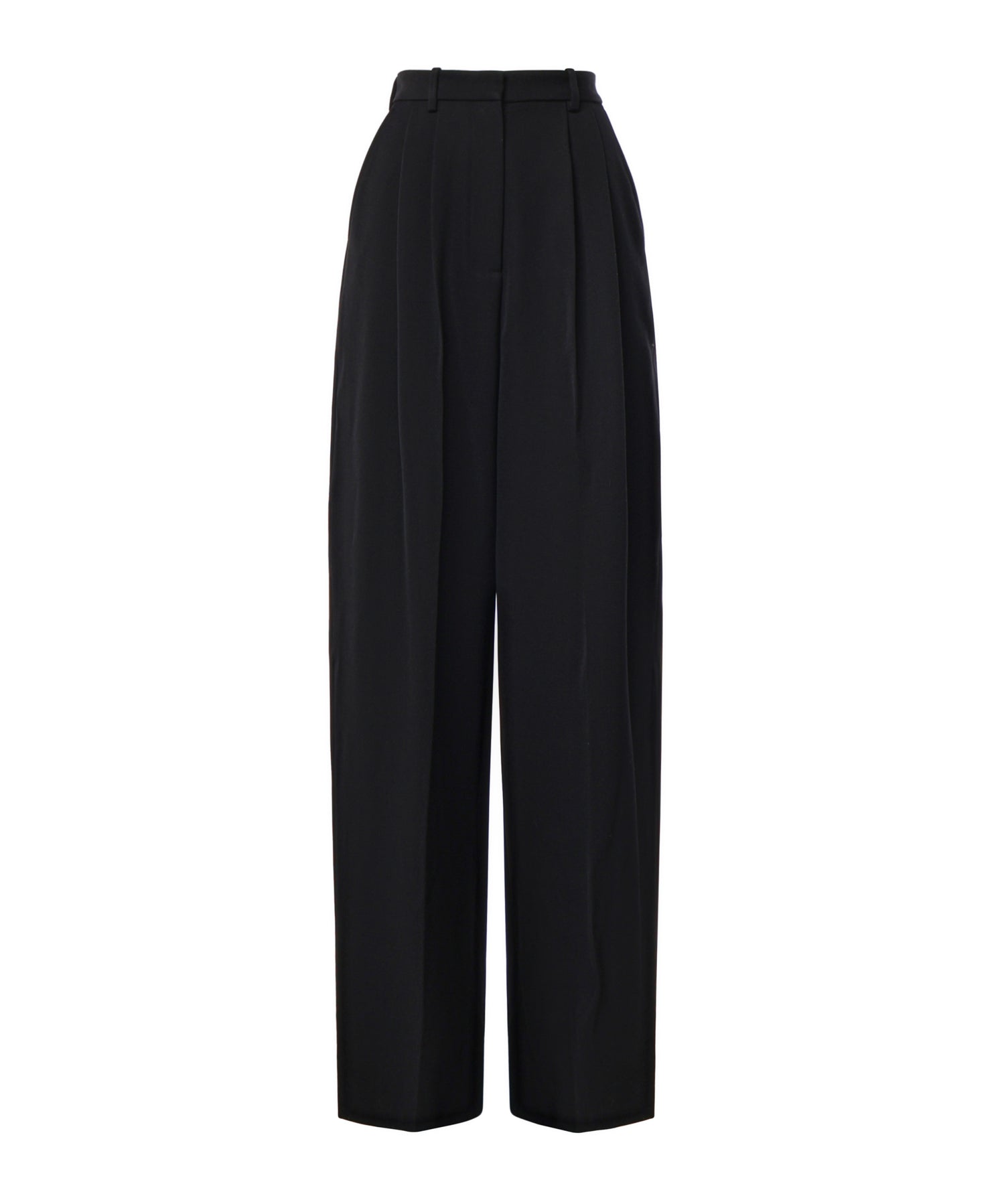Pantaloni Wide in twill di lana A009OC TSU221000 BALENCIAGA 