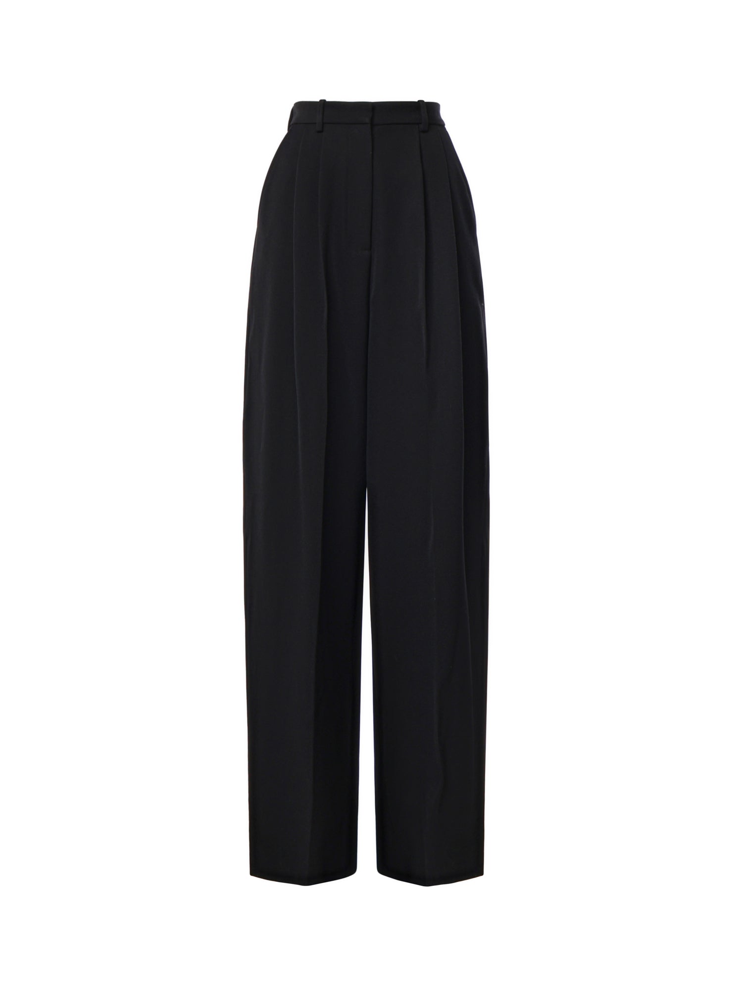 Pantaloni Wide in twill di lana A009OC TSU221000 BALENCIAGA 