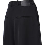 Pantaloni Wide in twill di lana A009OC TSU221000 BALENCIAGA 