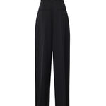 Pantaloni Wide in twill di lana A009OC TSU221000 BALENCIAGA 