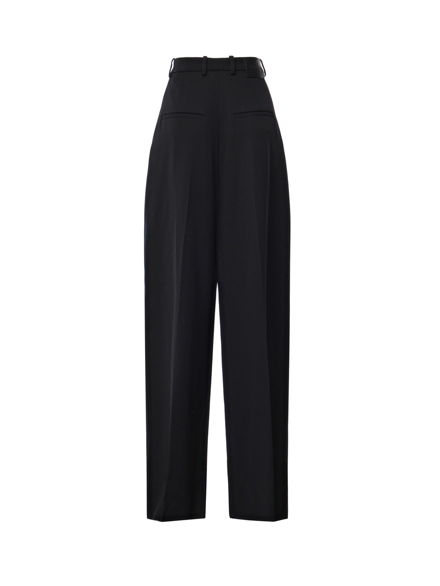 Pantaloni Wide in twill di lana A009OC TSU221000 BALENCIAGA 