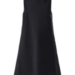 Abito a trapezio in lana e seta A009P3 TUT221000 BALENCIAGA 