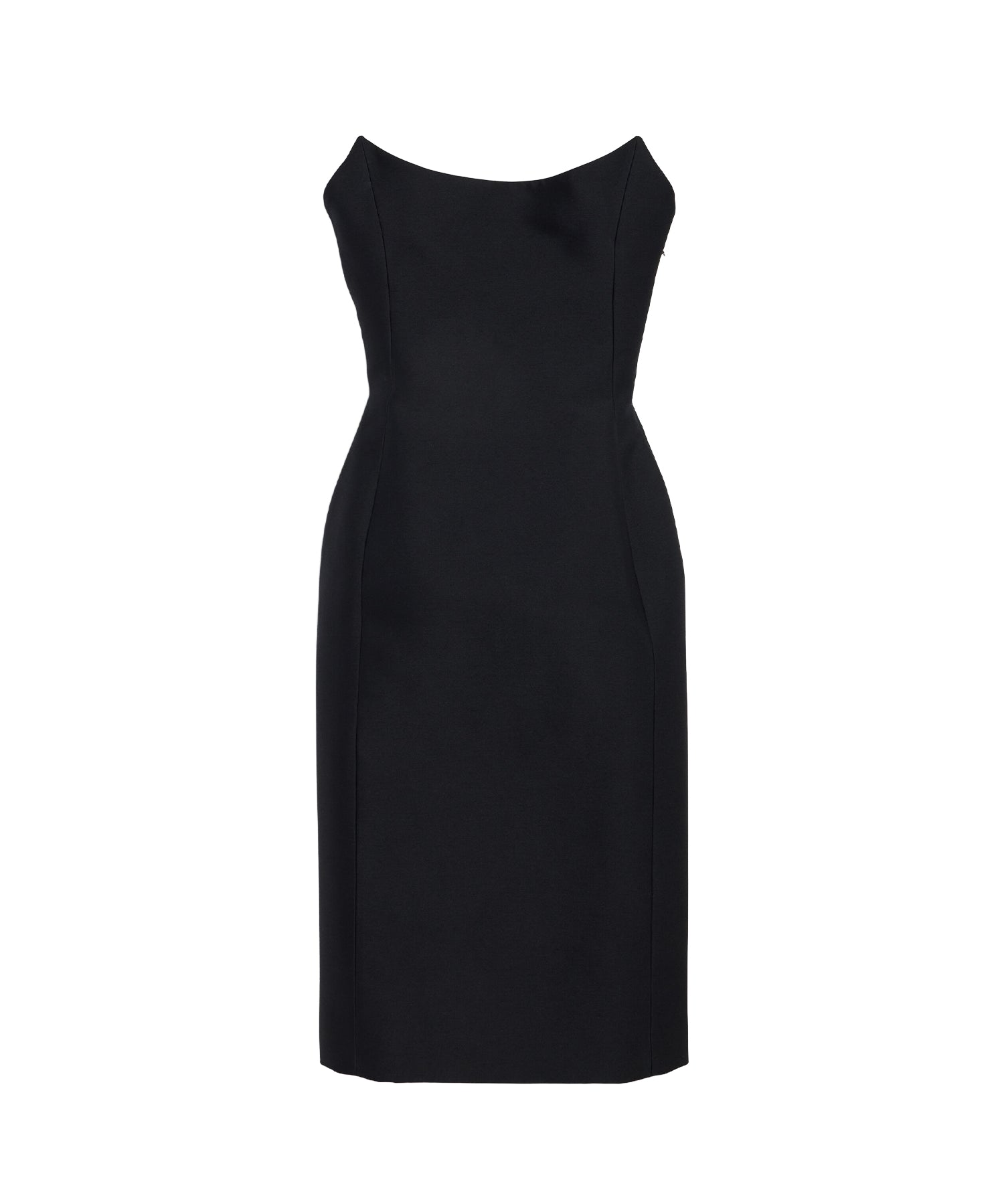 Abito bustier midi in scuba di lana A009PQ TUQ031000 BALENCIAGA 