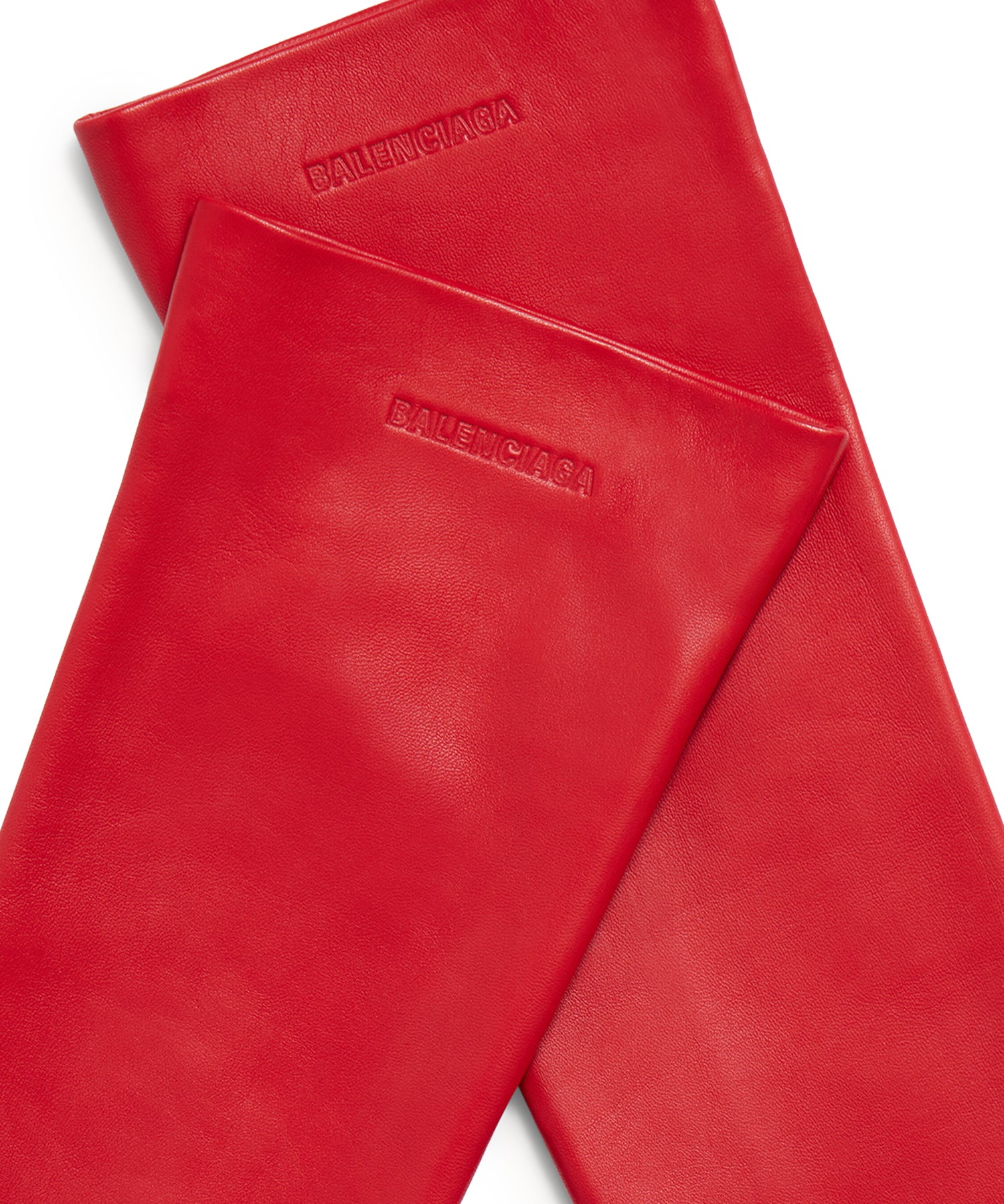 Guanti lunghi in pelle A00BSD 4H3B06400 BALENCIAGA 