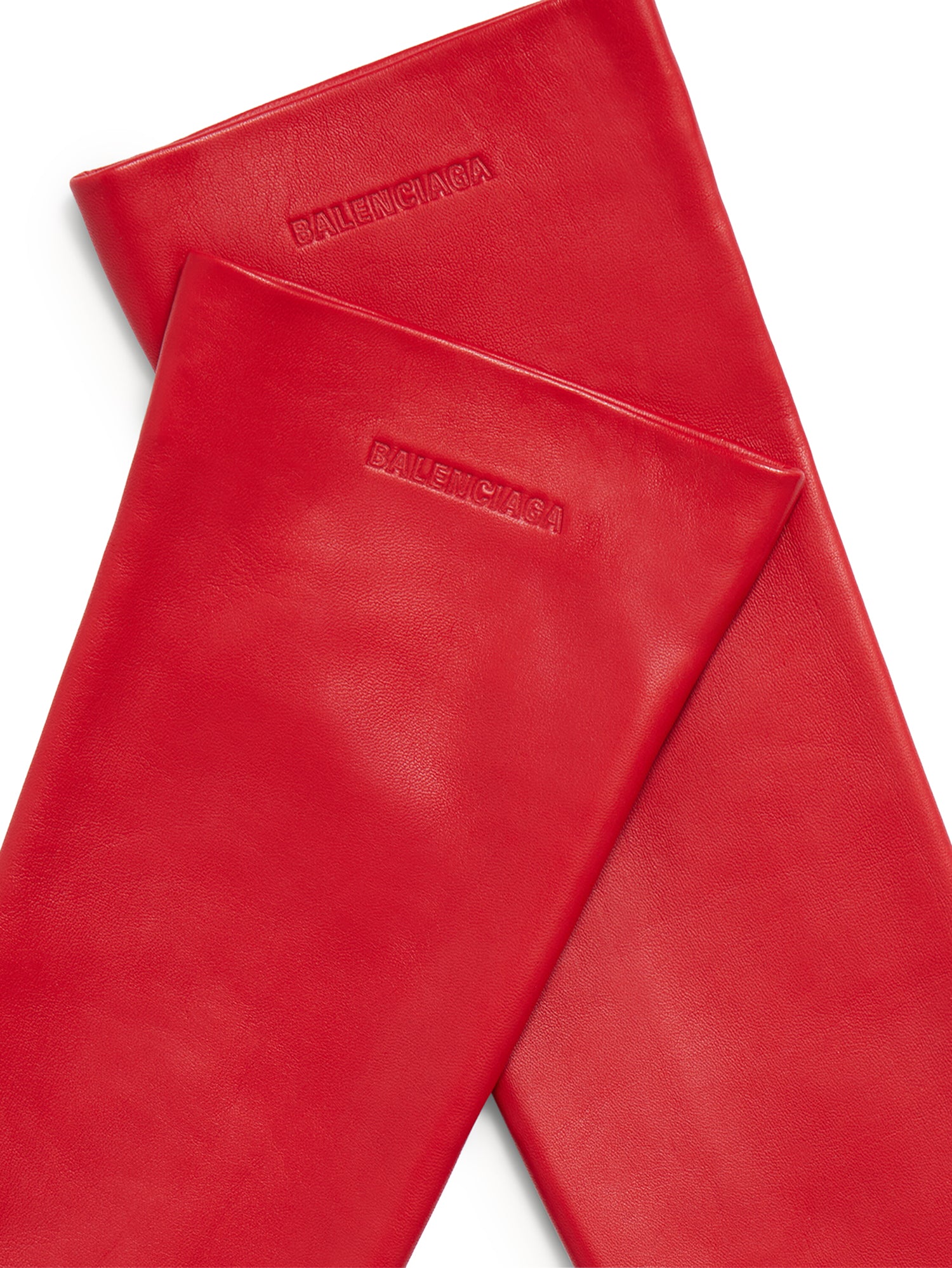 Guanti lunghi in pelle A00BSD 4H3B06400 BALENCIAGA 