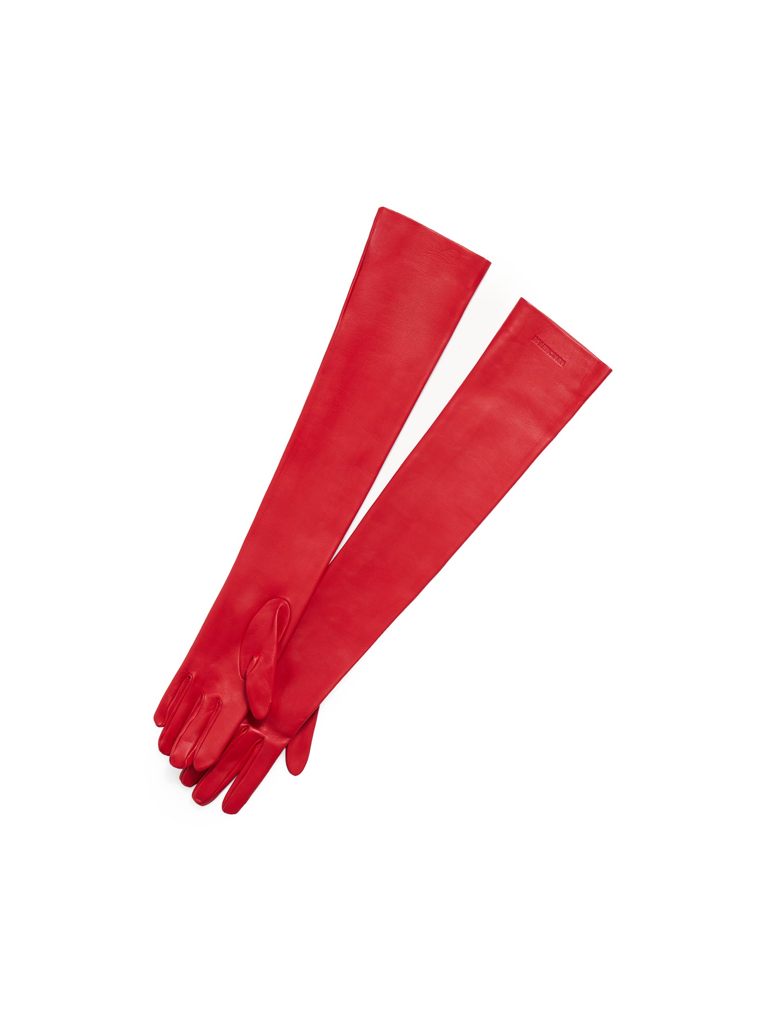 Guanti lunghi in pelle A00BSD 4H3B06400 BALENCIAGA 
