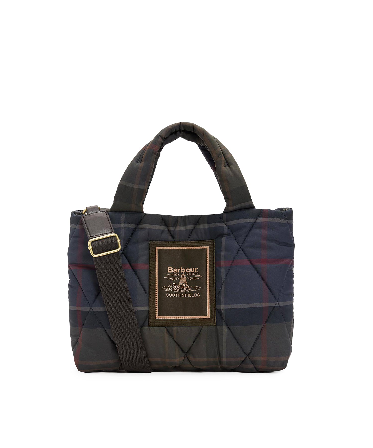 Mini bag tote trapuntata Arlene in tartan LBA0552 TN43 BARBOUR 