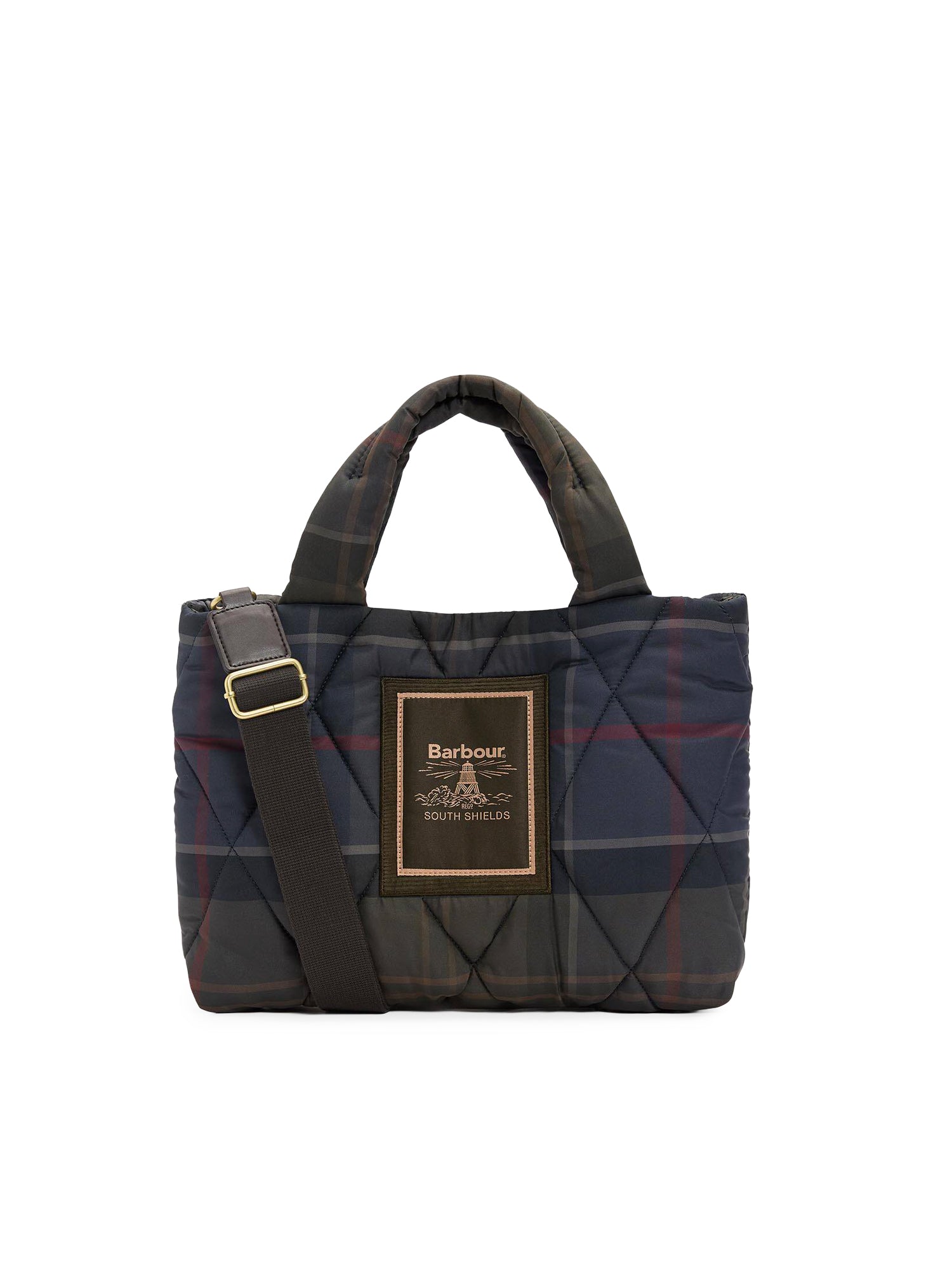 Mini bag tote trapuntata Arlene in tartan LBA0552 TN43 BARBOUR 
