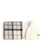 Set regalo con berretto Dover e sciarpa Hailes<BR/> LGS0054 GY31 BARBOUR 