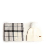 Set regalo con berretto Dover e sciarpa Hailes<BR/> LGS0054 GY31 BARBOUR 