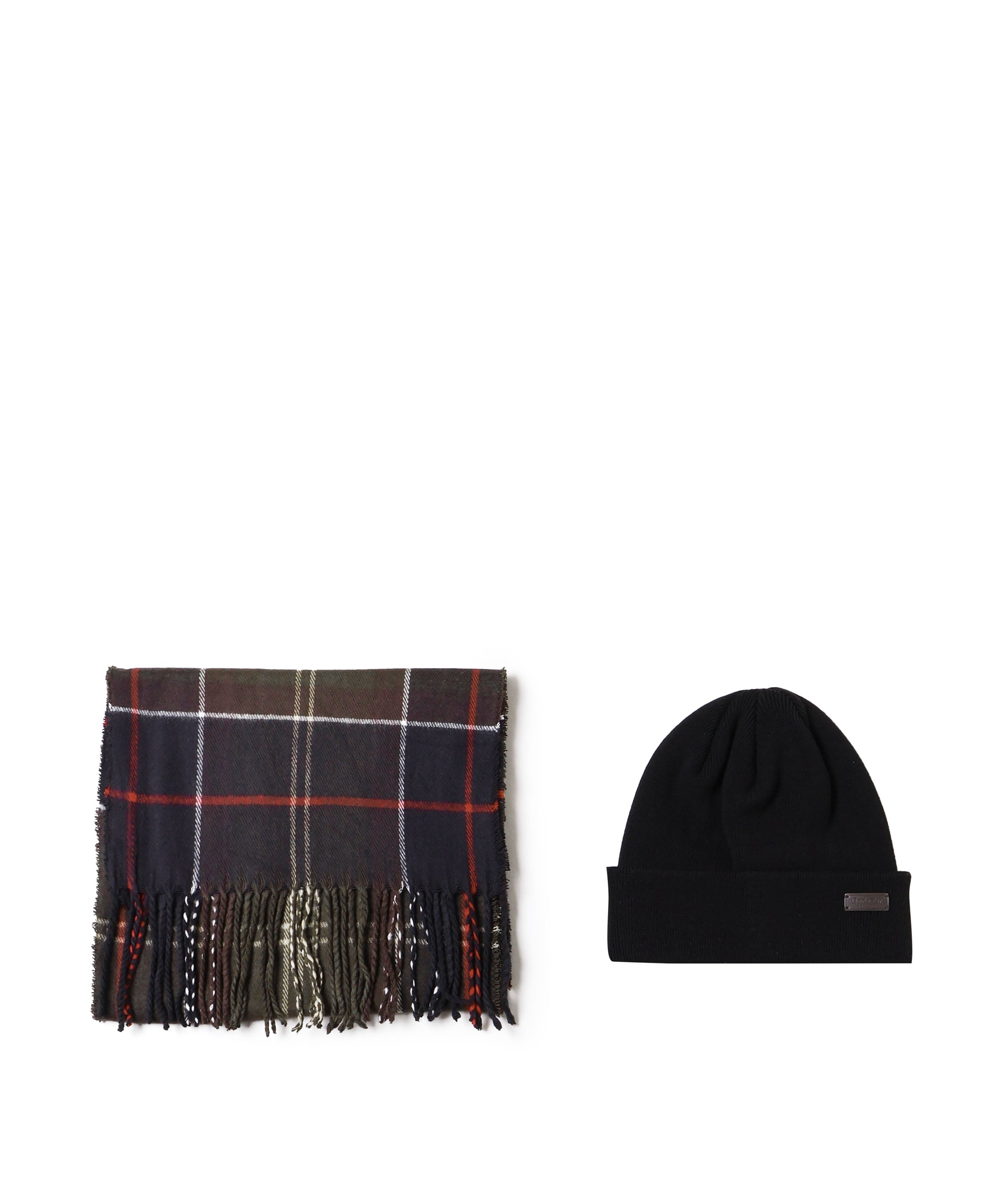 Set regalo con cappello Swinton e sciarpa Galingale<BR/> MGS0079 TN11 BARBOUR 