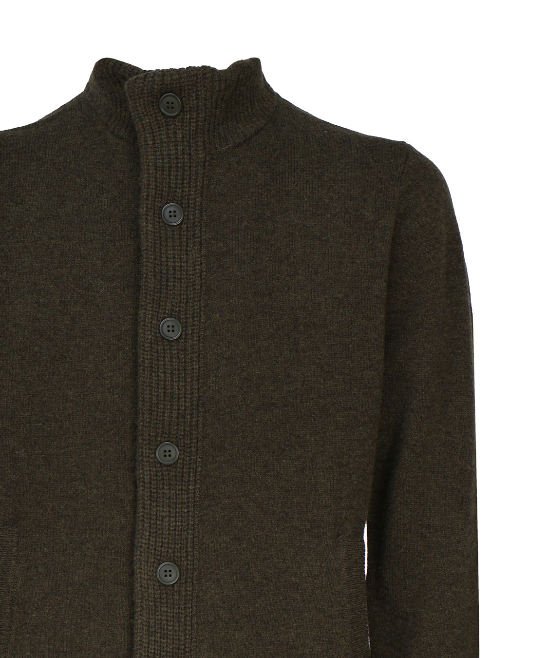 Maglione con zip Patch MKN0731 GN73 BARBOUR 