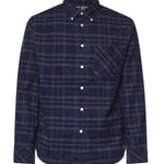 Camicia Mineral a maniche lunghe in tartan con taglio classico MSH5850 NY71 BARBOUR 