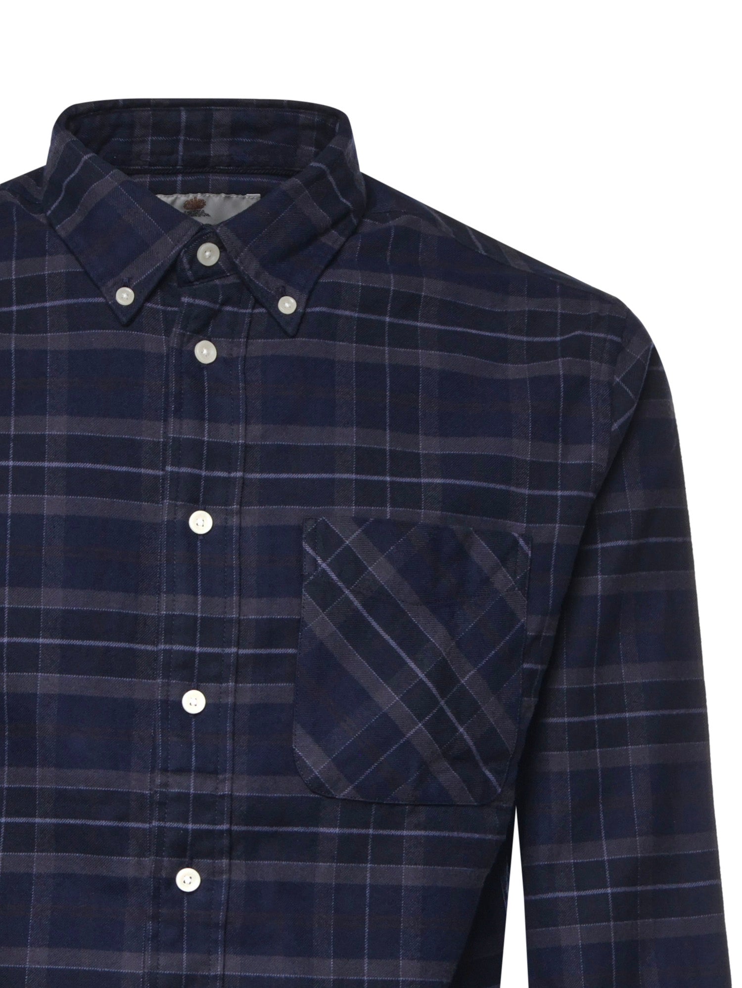 Camicia Mineral a maniche lunghe in tartan con taglio classico MSH5850 NY71 BARBOUR 