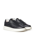 Sneakers Phoenix in nappa BU3510 NERO/BIANCO BARRACUDA 