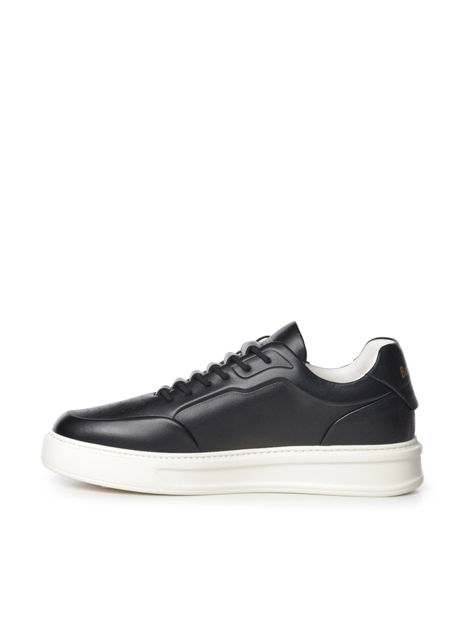 Sneakers Phoenix in nappa BU3510 NERO/BIANCO BARRACUDA 