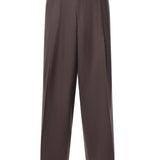 Pantaloni in misto lana 27 WBSMARRONE BE ABLE 