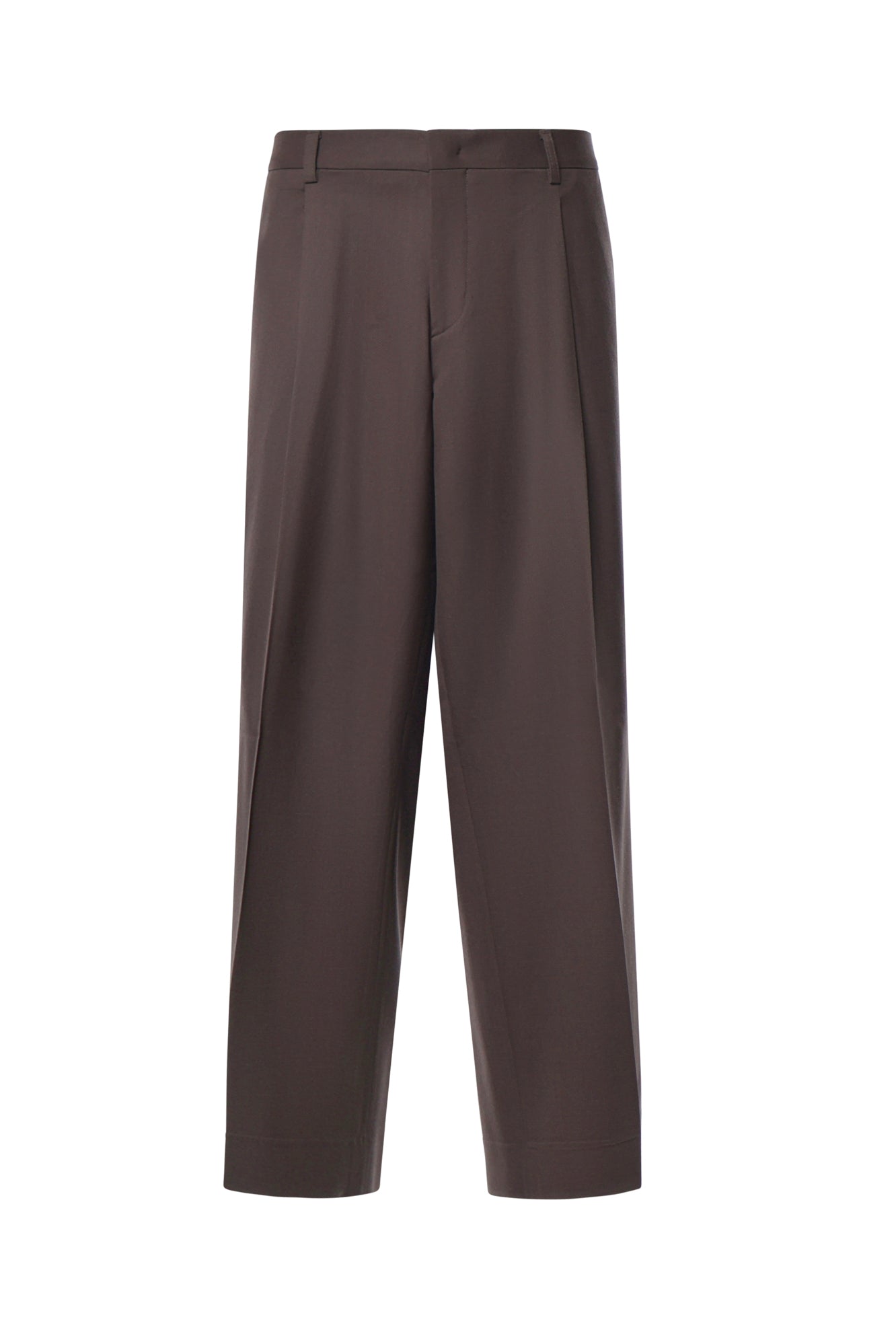Pantaloni in misto lana 27 WBSMARRONE BE ABLE 