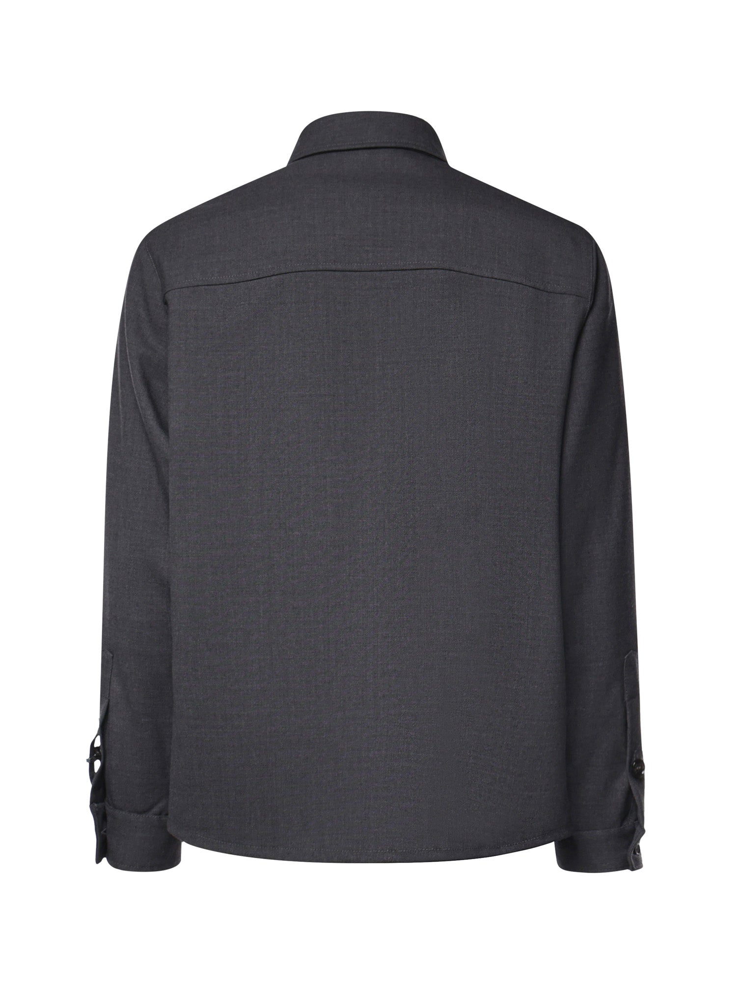 Camicia Blake in lana BLAKE05 WMLGRIGIO SCURO MELANGE BE ABLE 