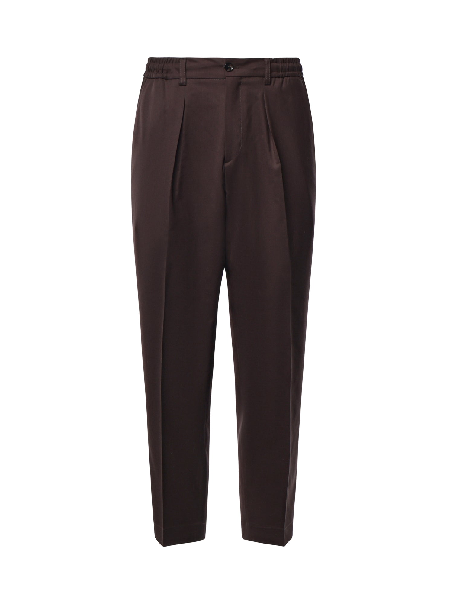 Pantaloni Dominique in misto lana DOMINIQUE13 MLRMARRONE BE ABLE 