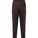 Pantaloni Dominique in misto lana DOMINIQUE13 MLRMARRONE BE ABLE 