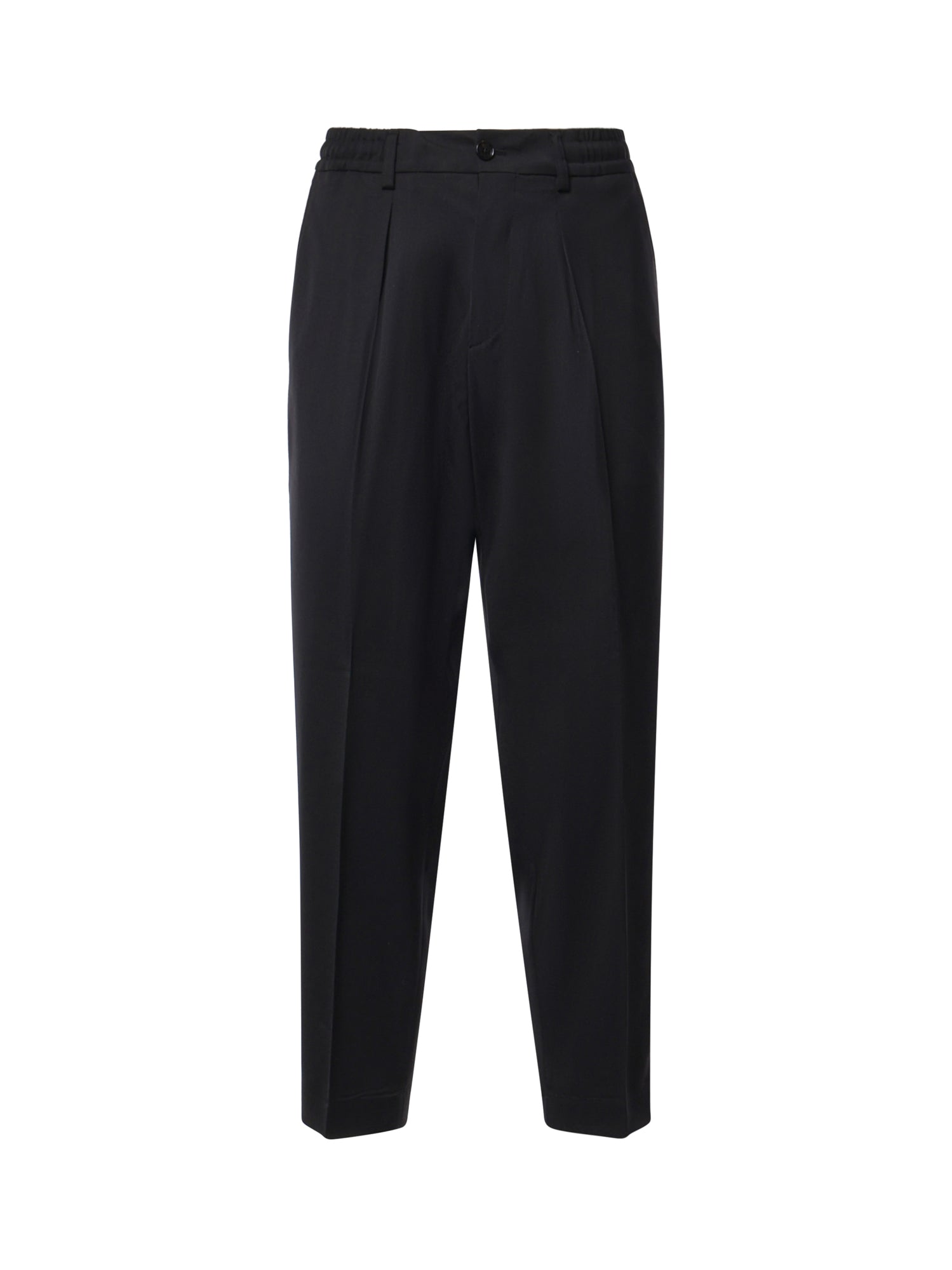 Pantaloni Dominique in misto lana DOMINIQUE13 MLRNERO BE ABLE 