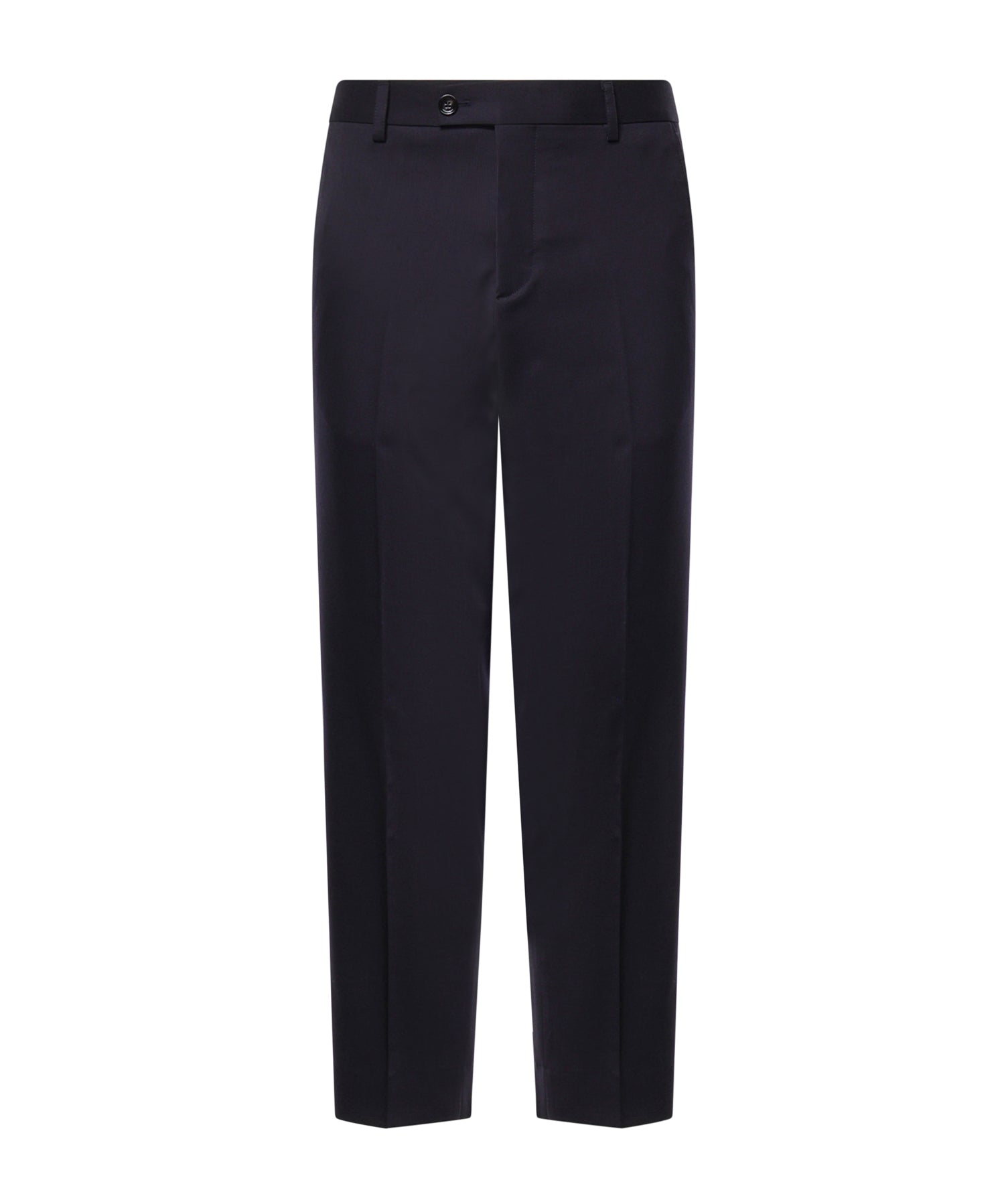 Pantaloni John in misto lana JOHN20 MLRBLU BE ABLE 