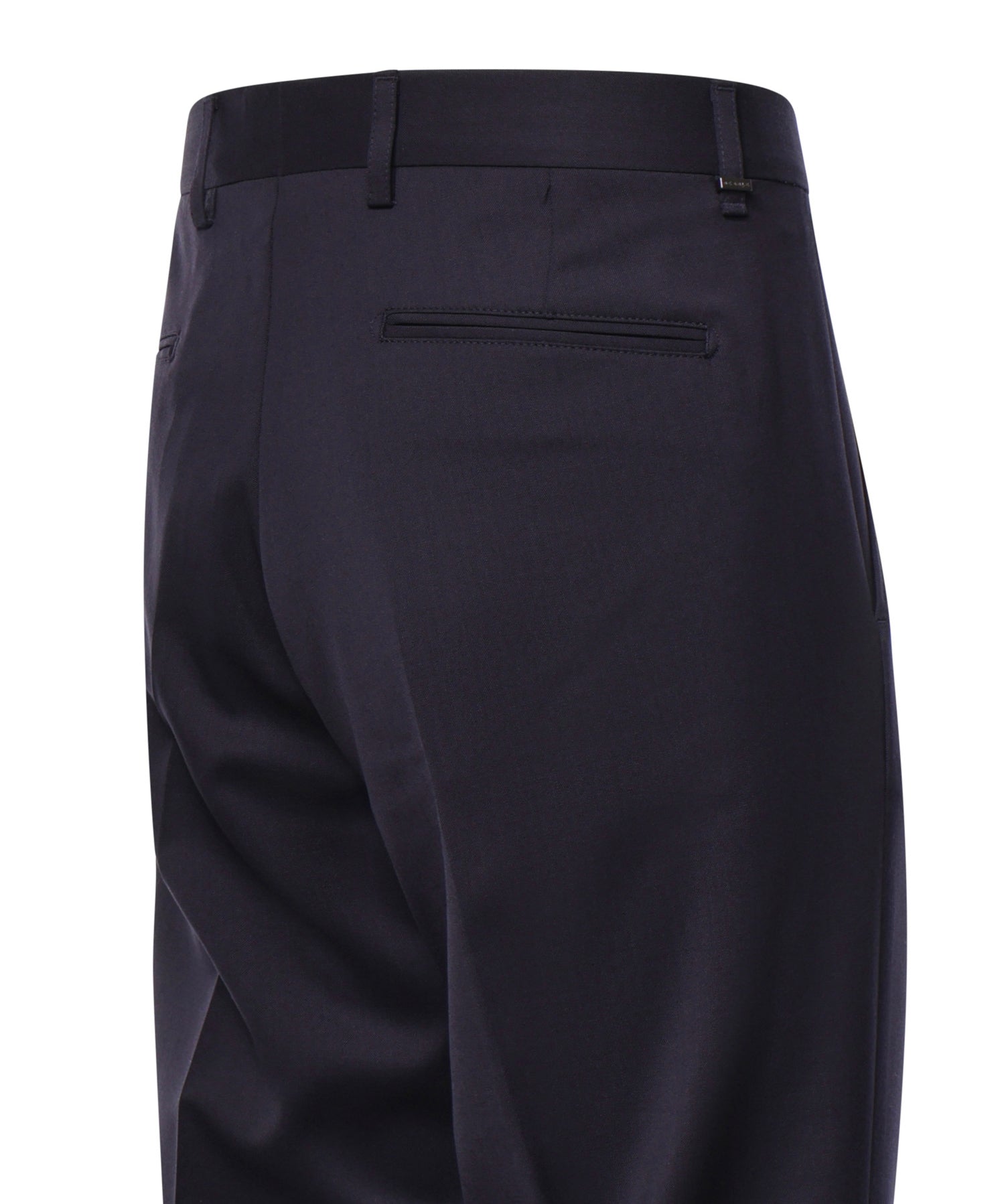 Pantaloni John in misto lana JOHN20 MLRBLU BE ABLE 