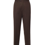 Pantaloni John in misto lana JOHN20 MLRMARRONE BE ABLE 